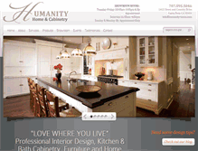Tablet Screenshot of humanity-home.com